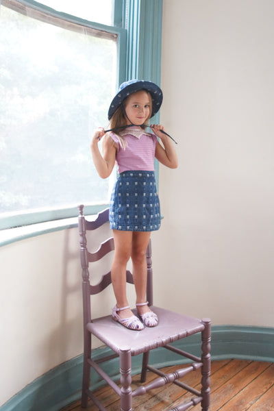 新品未使用 Soor Ploom 7Y olive skort zinnia