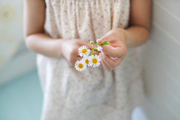 Delilah Dress, Flower Press Print, Soy – Soor Ploom