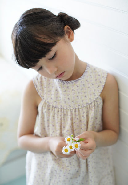 Delilah Dress, Flower Press Print, Soy – Soor Ploom