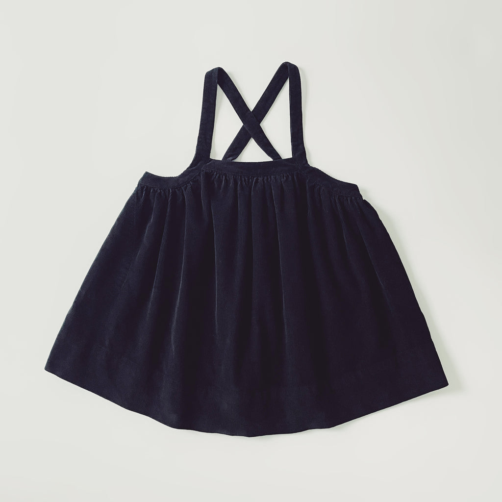 Eloise Pinafore, OverDye Black – Soor Ploom