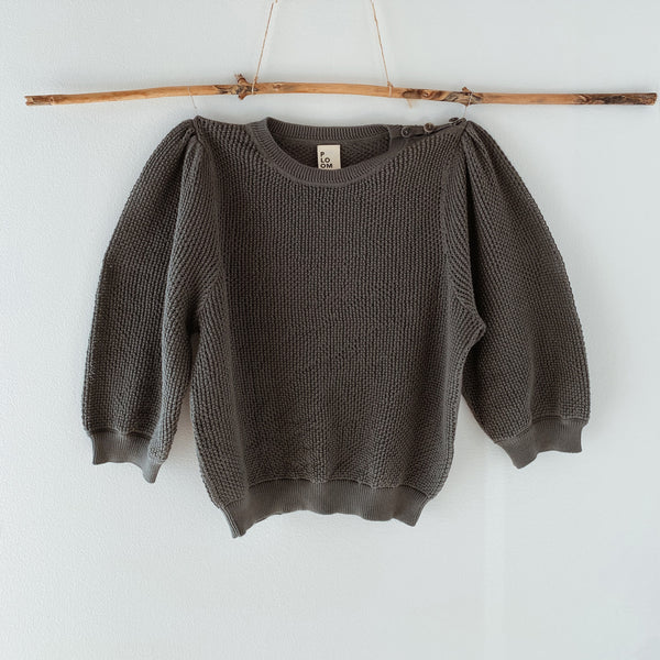 Womens Mimi Knit Top, Eucalyptus