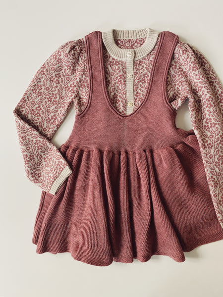 スカート Soor ploom Enola Pinafore Floral print Soor Ploom Enola Pinafore - Meadow Print – Casp Baby Mommy