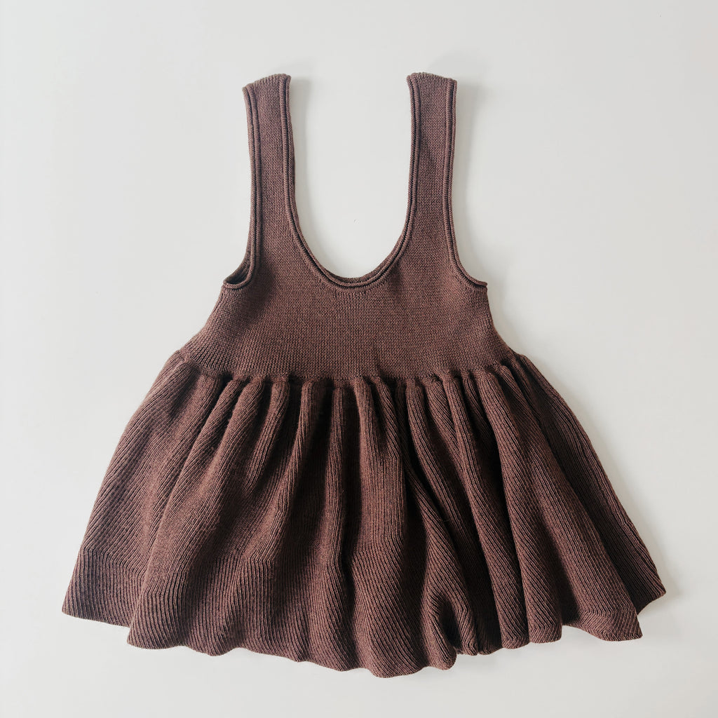 Sage Pinafore, Prune, Size 6 – Soor Ploom