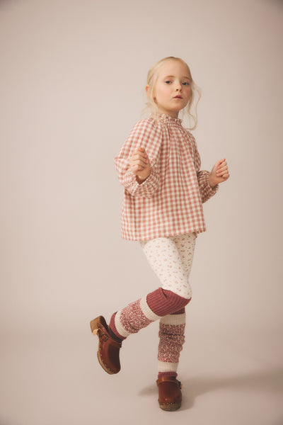 SOOR PLOOM♡Imelda blouse milk 5Y Soor Ploom Imelda Blouse · Gingham | Acorn Toy Shop