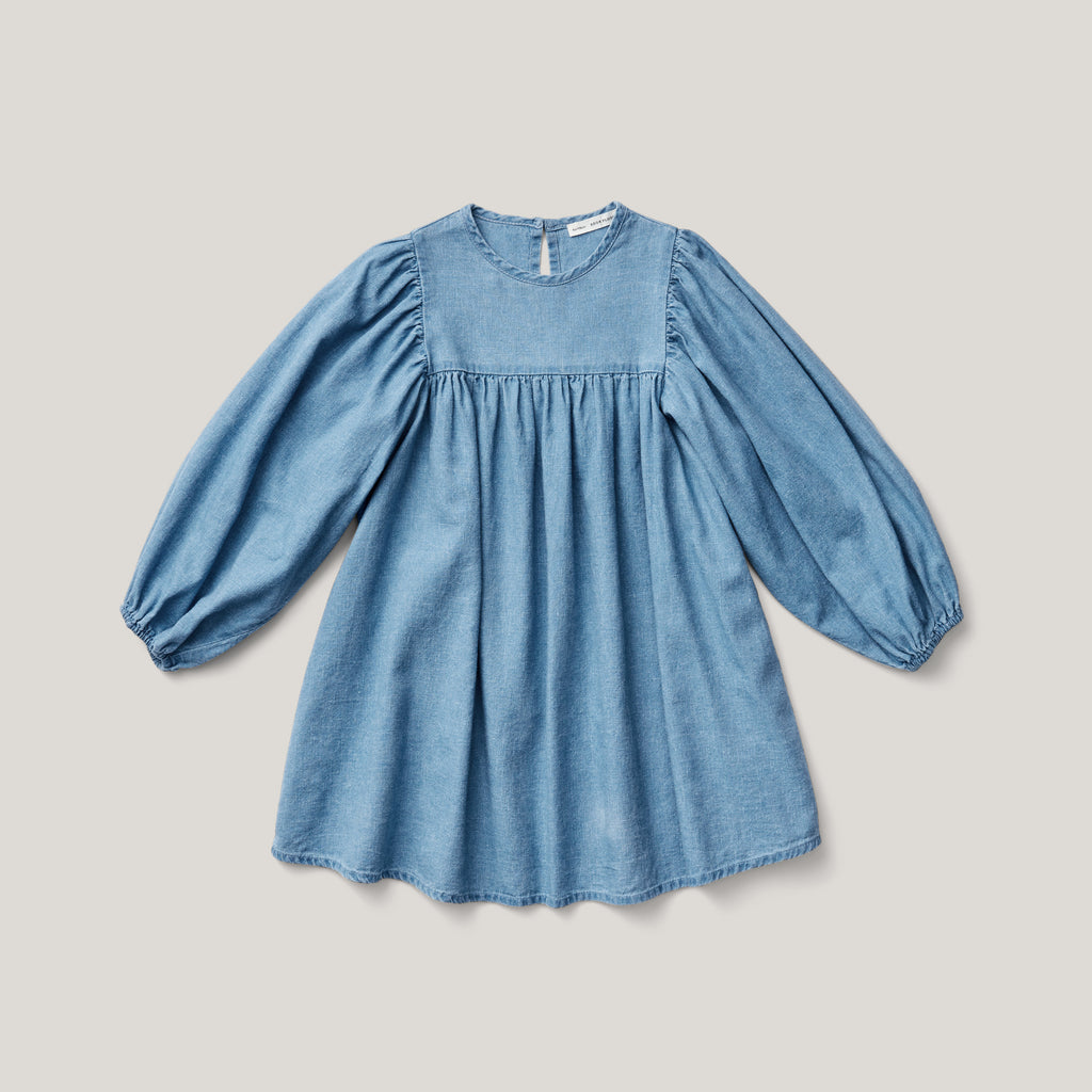 Clementine Dress, Light Indigo – Soor Ploom