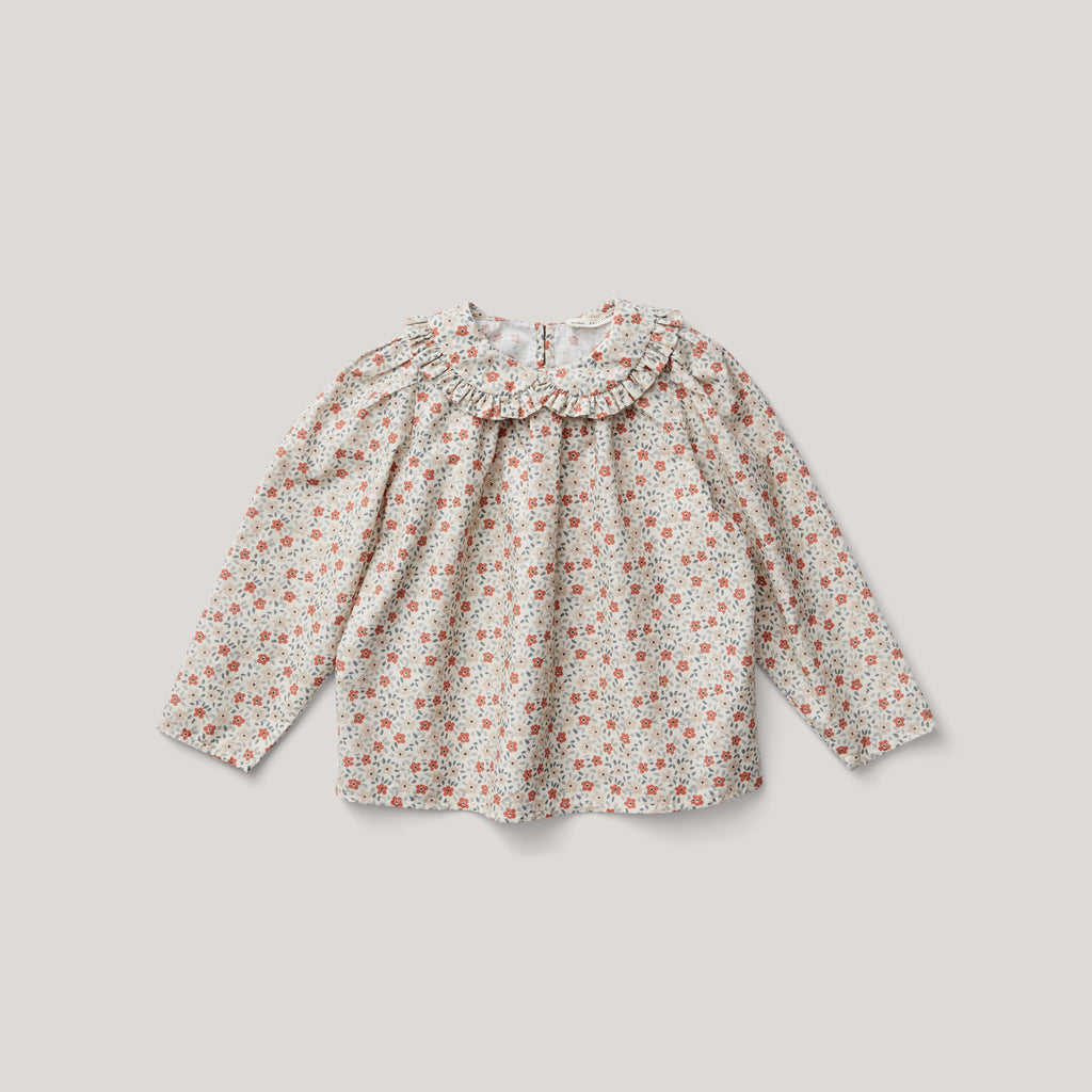 Astrid Blouse, Meadow Print