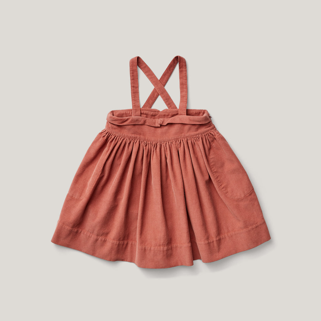 Enola Pinafore, Terracotta – Soor Ploom