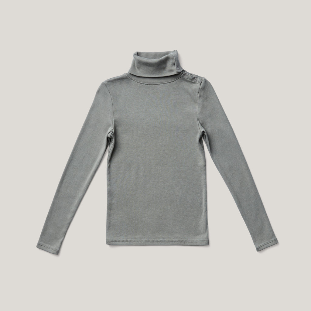 Snap Turtleneck, Eucalyptus – Soor Ploom