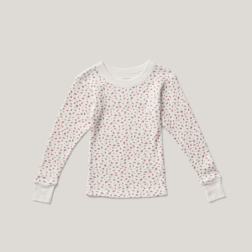 Daily Tee, Rosebud Print, Marmalade – Soor Ploom