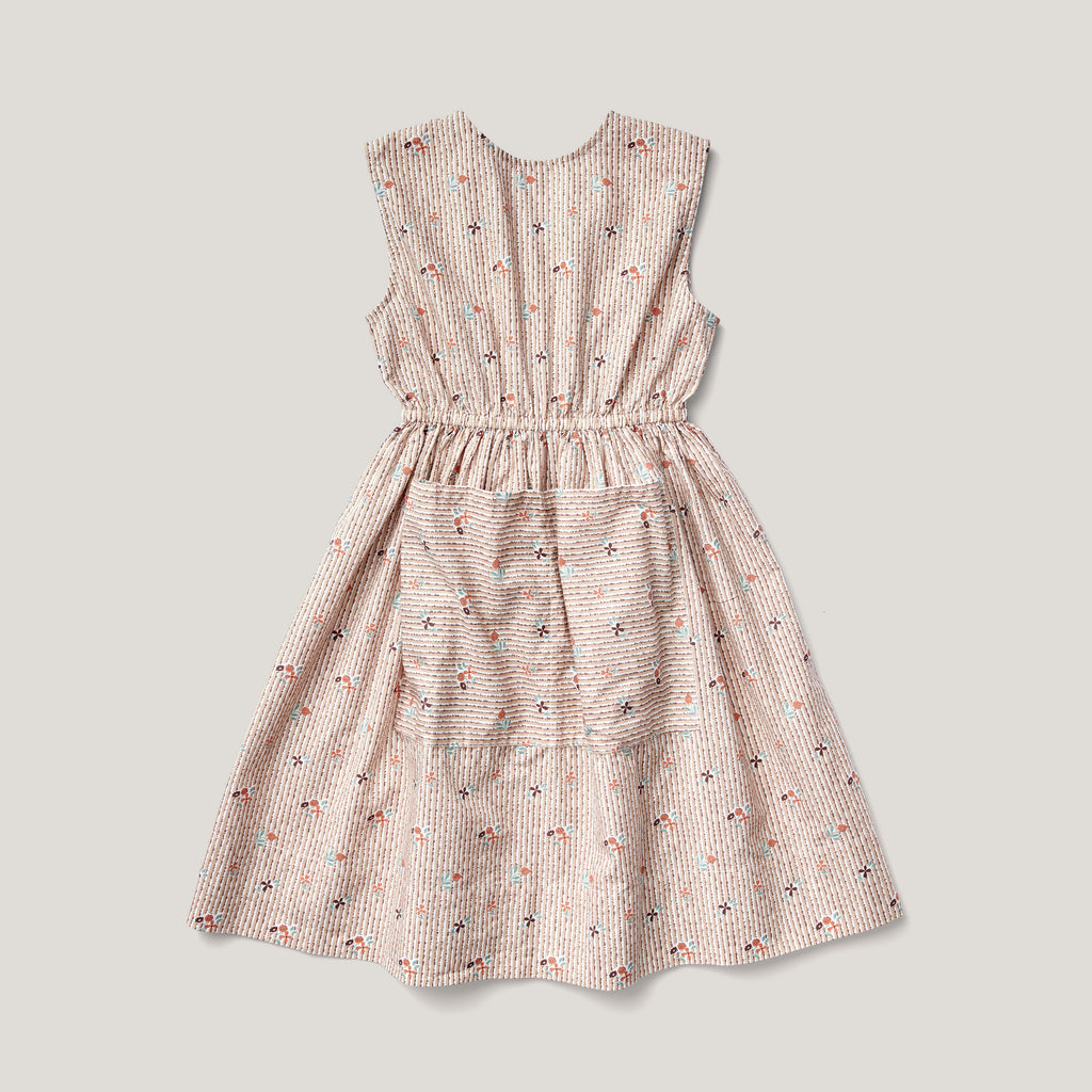 Orla Dress, Flower Ribbon Print