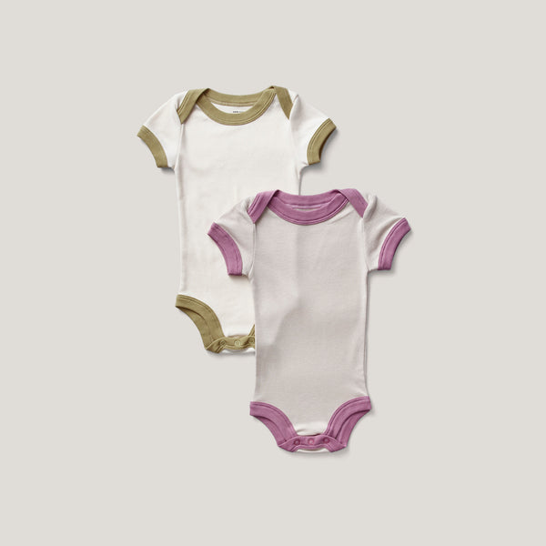 Gym Onesie, Olive / Zinnia Set – Soor Ploom