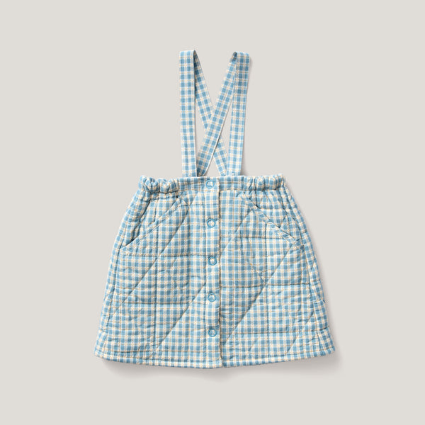 Harlyn Pinafore, Gingham, Oasis – Soor Ploom