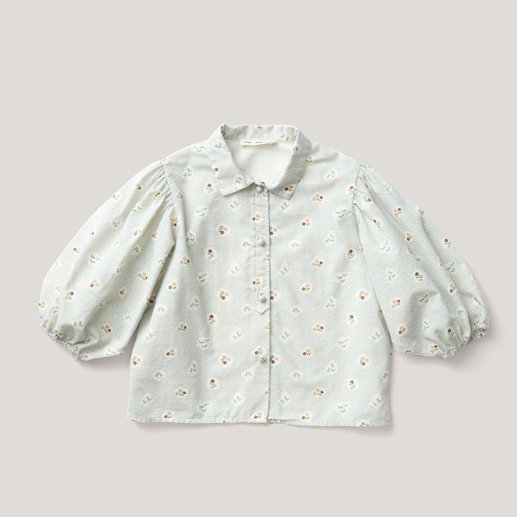 Louisa Blouse, Pasture Print, Oasis – Soor Ploom