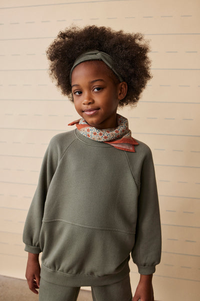 Oversized Sweatshirt, Eucalyptus – Soor Ploom