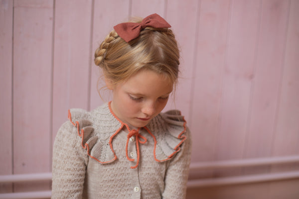 Frill Collar, Linen – Soor Ploom