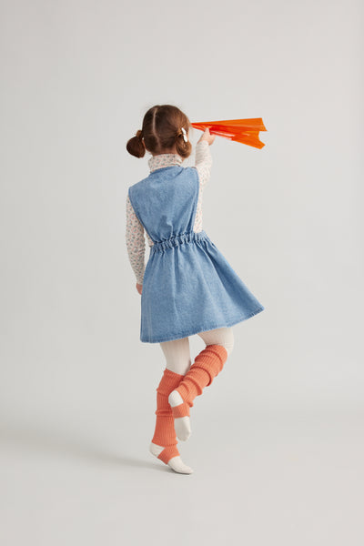 Tippi Pinafore, Light Denim – Soor Ploom