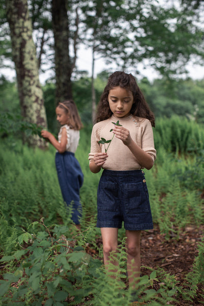 Soor Ploom Odile Shorts, Denim 2Y - パンツ