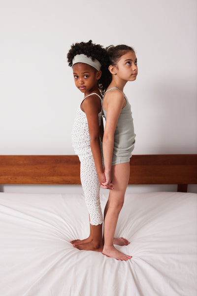 Capri Legging, Rosebud Print