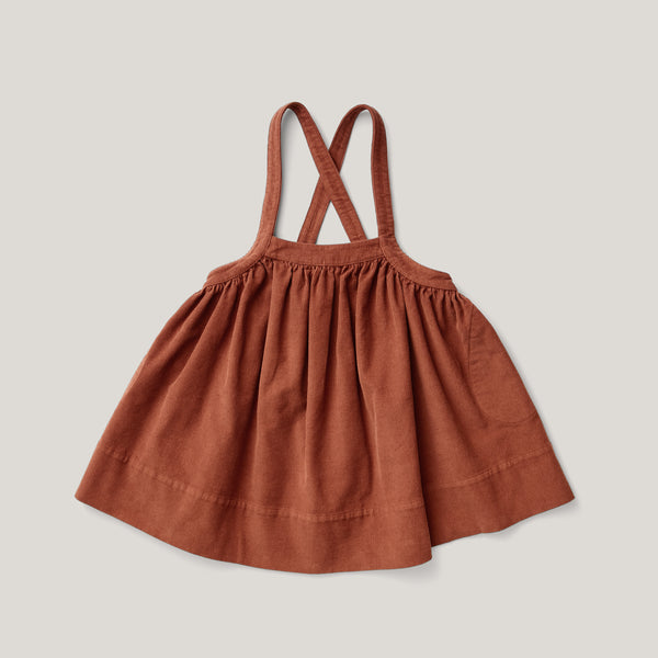 soor ploom□Eloise Pinafore Chambray□4y-