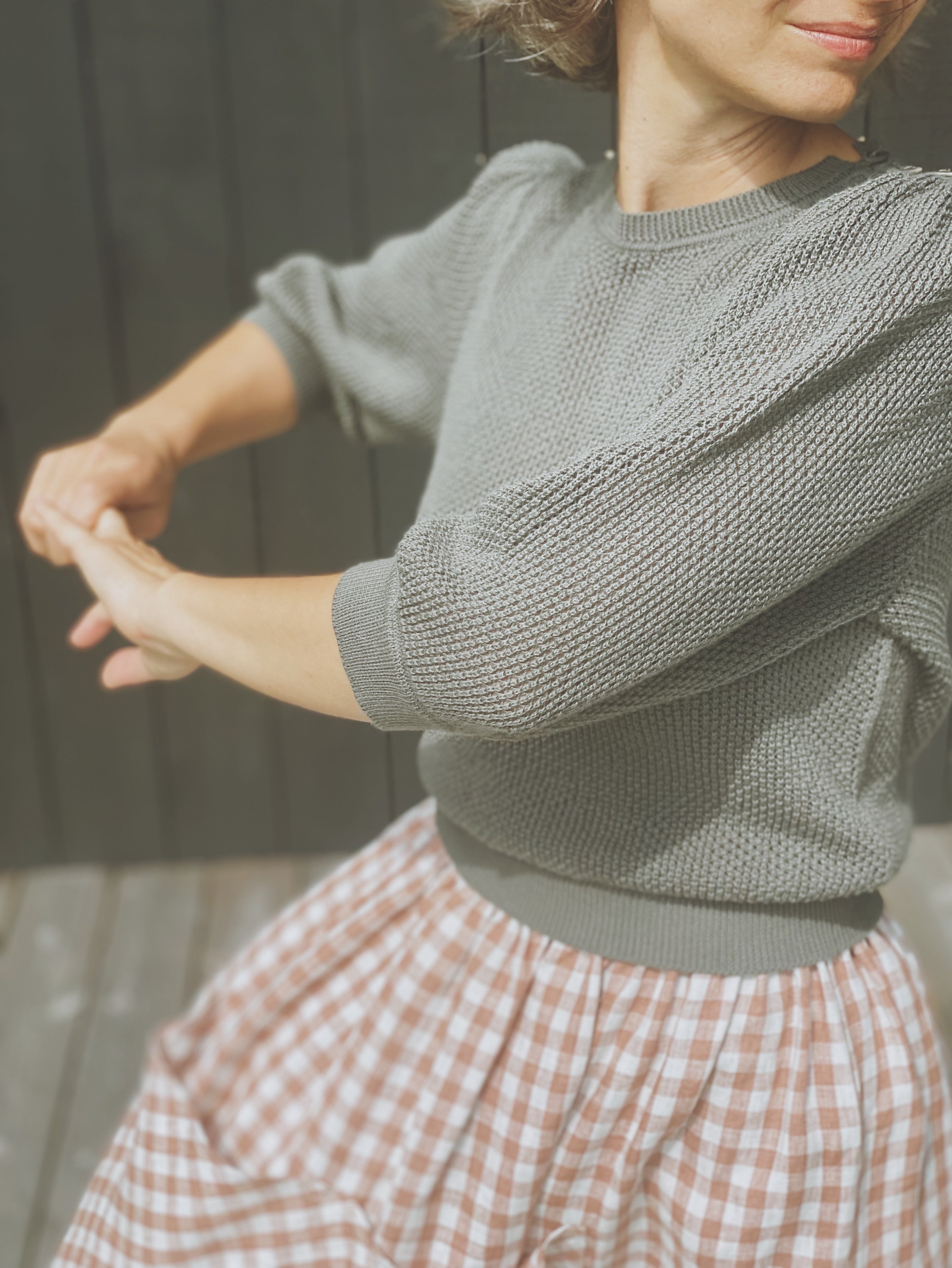 □soor ploom□mimi  knit□milk