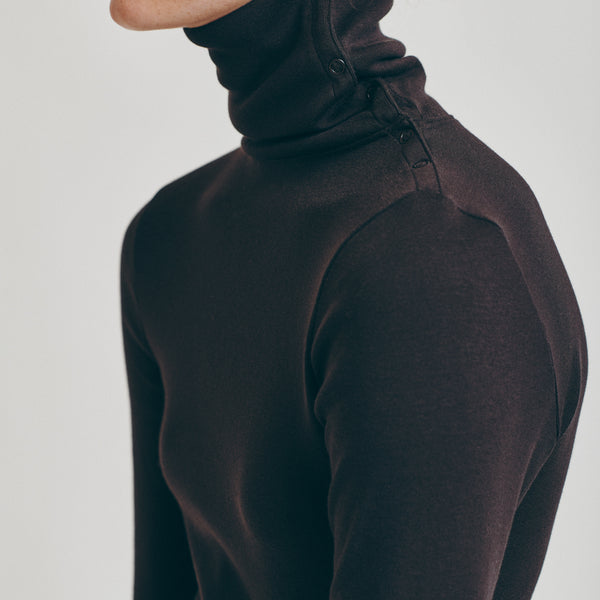 Womens Snap Turtleneck