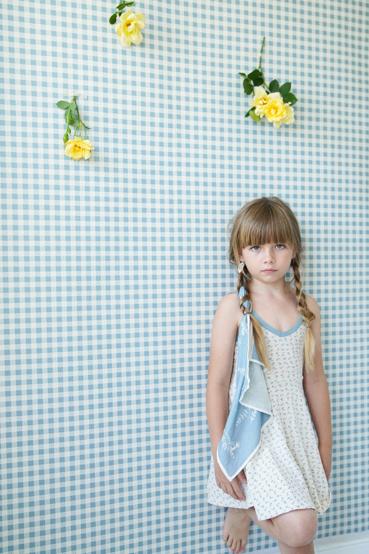 Chicweed Print, Azul