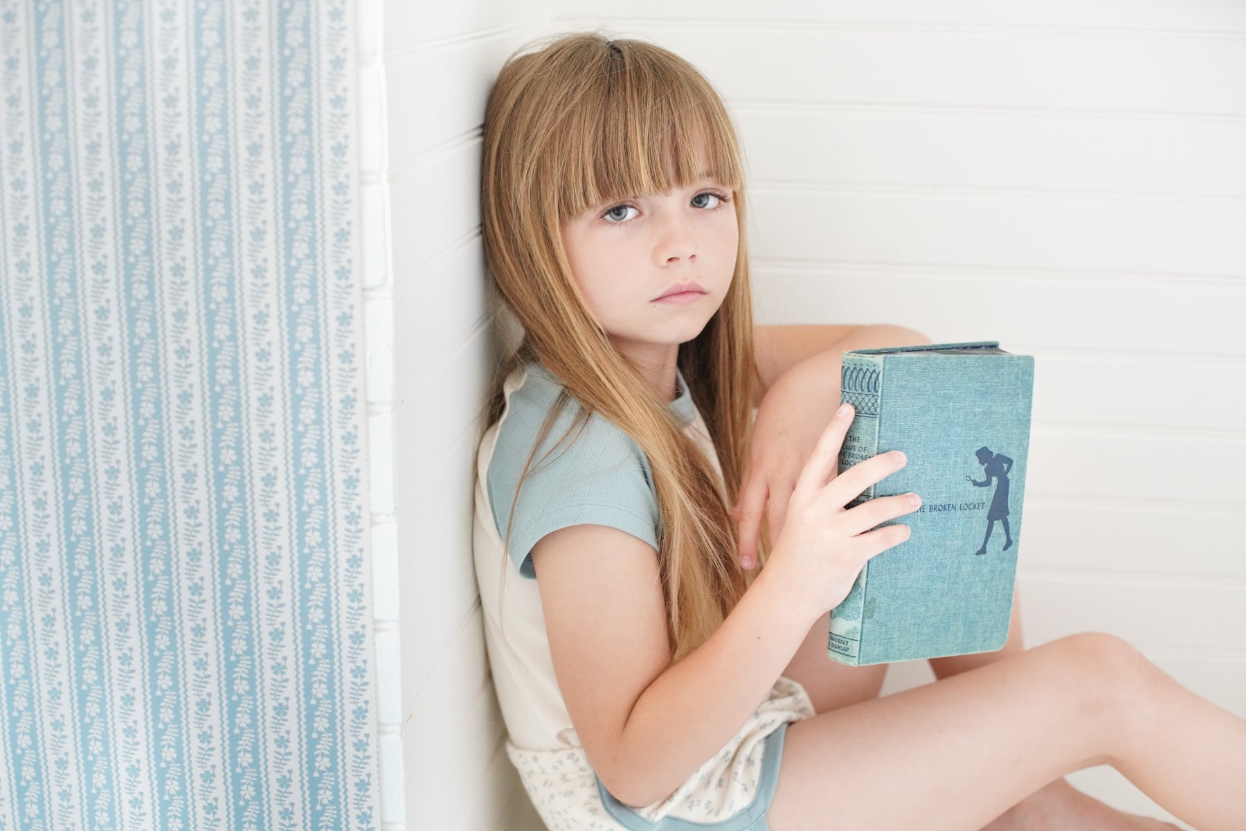 Chicweed Print, Azul