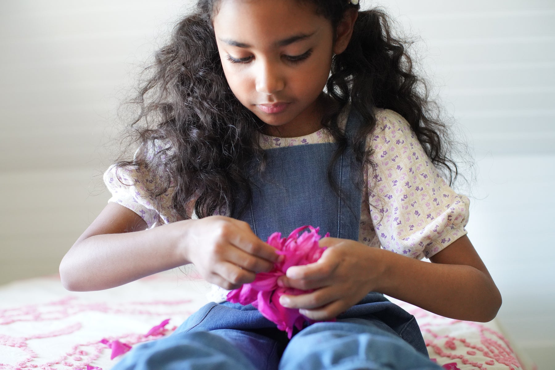 Flower Press Print, Soy