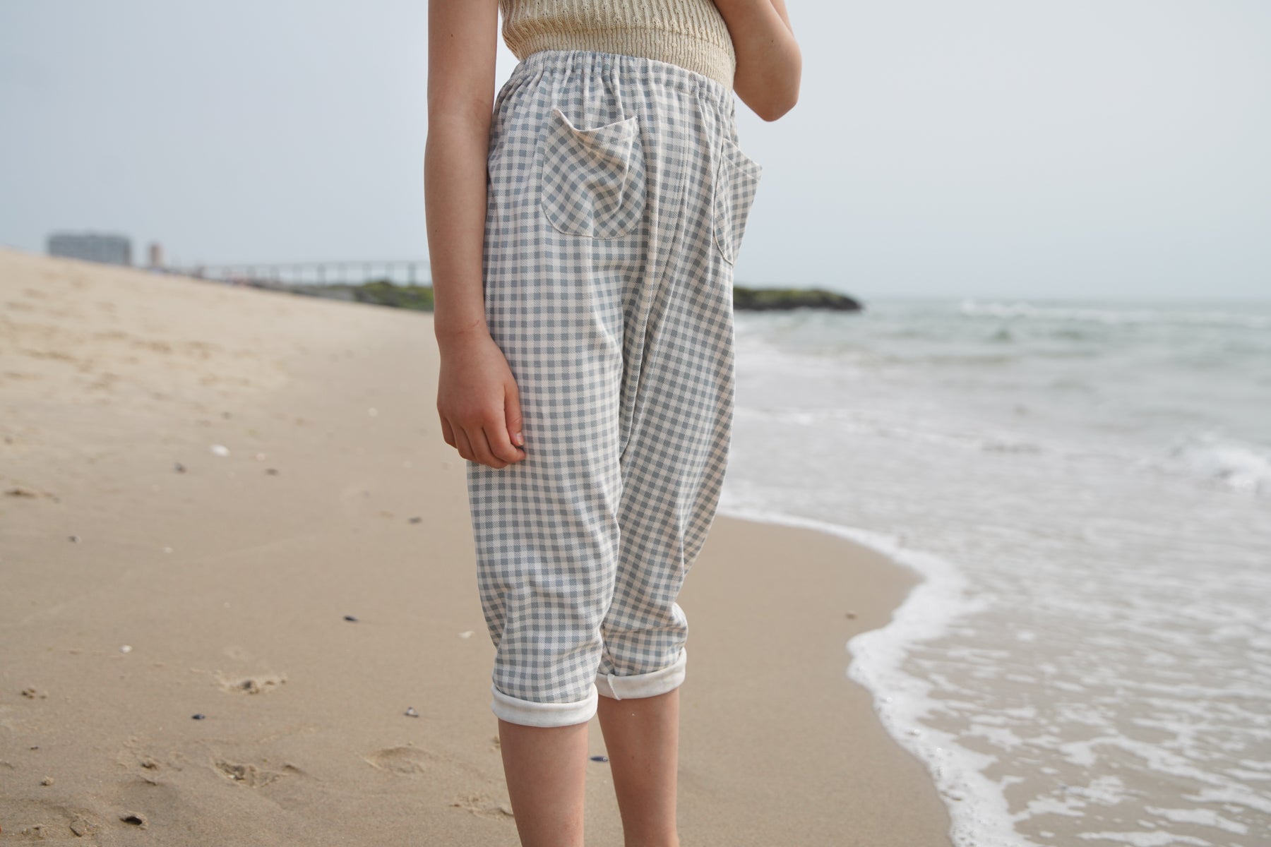 Gingham Print, Azul