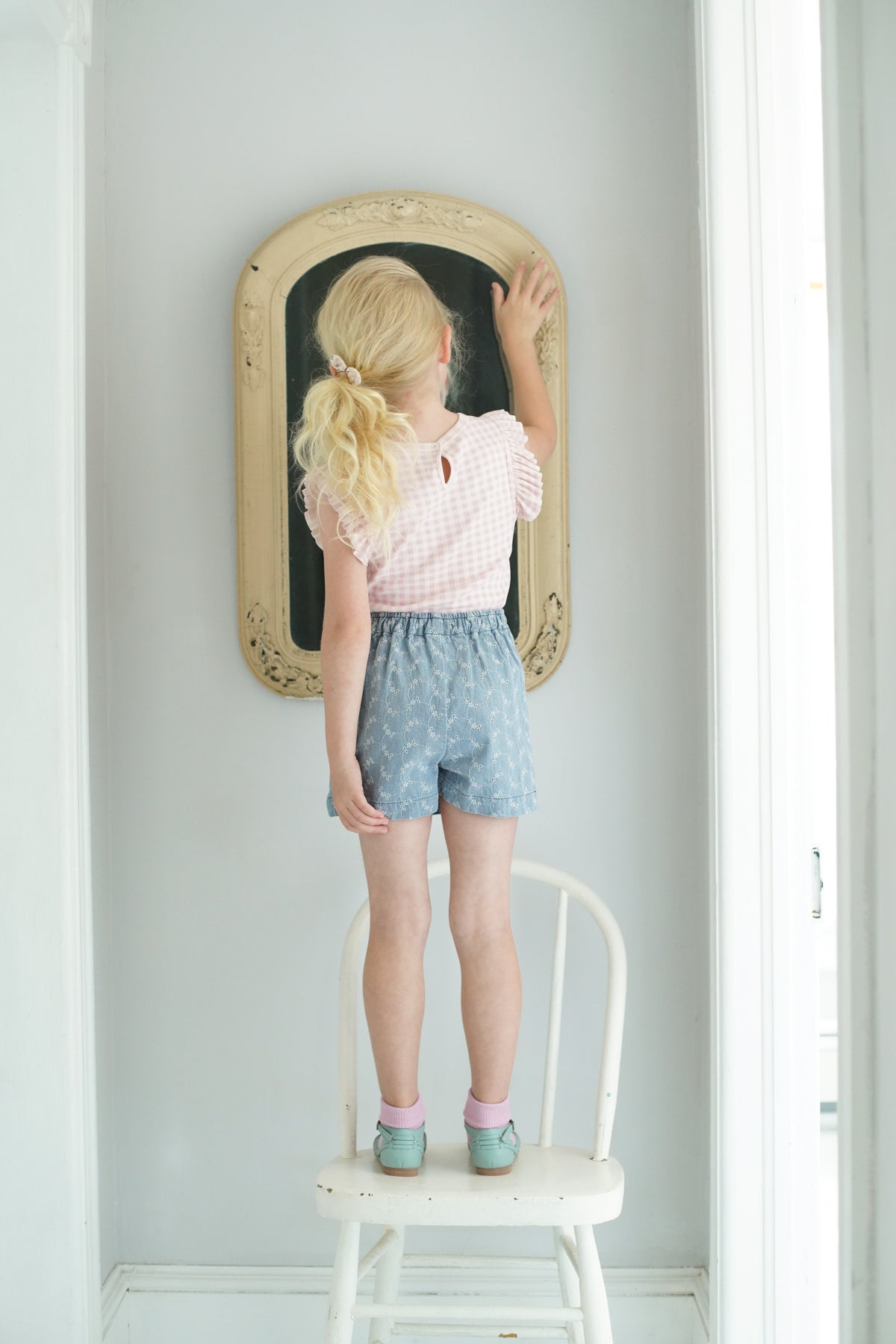 Gingham Print, Bubble