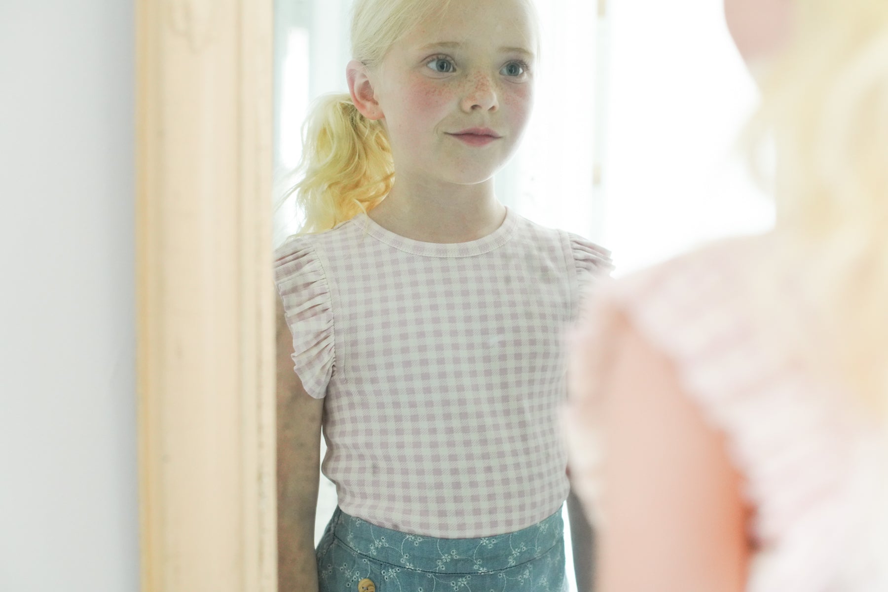 Gingham Print, Bubble