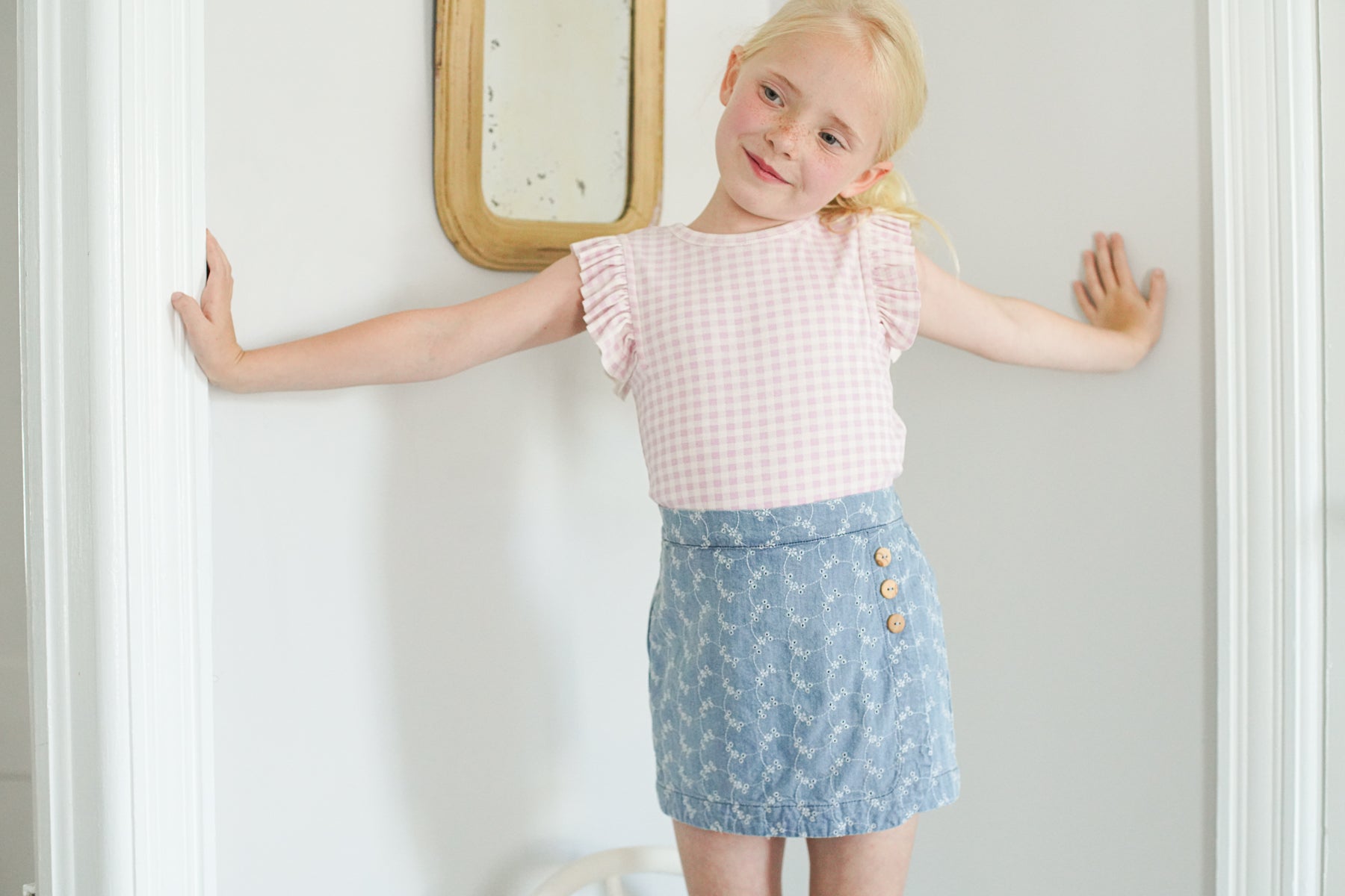 Gingham Print, Bubble