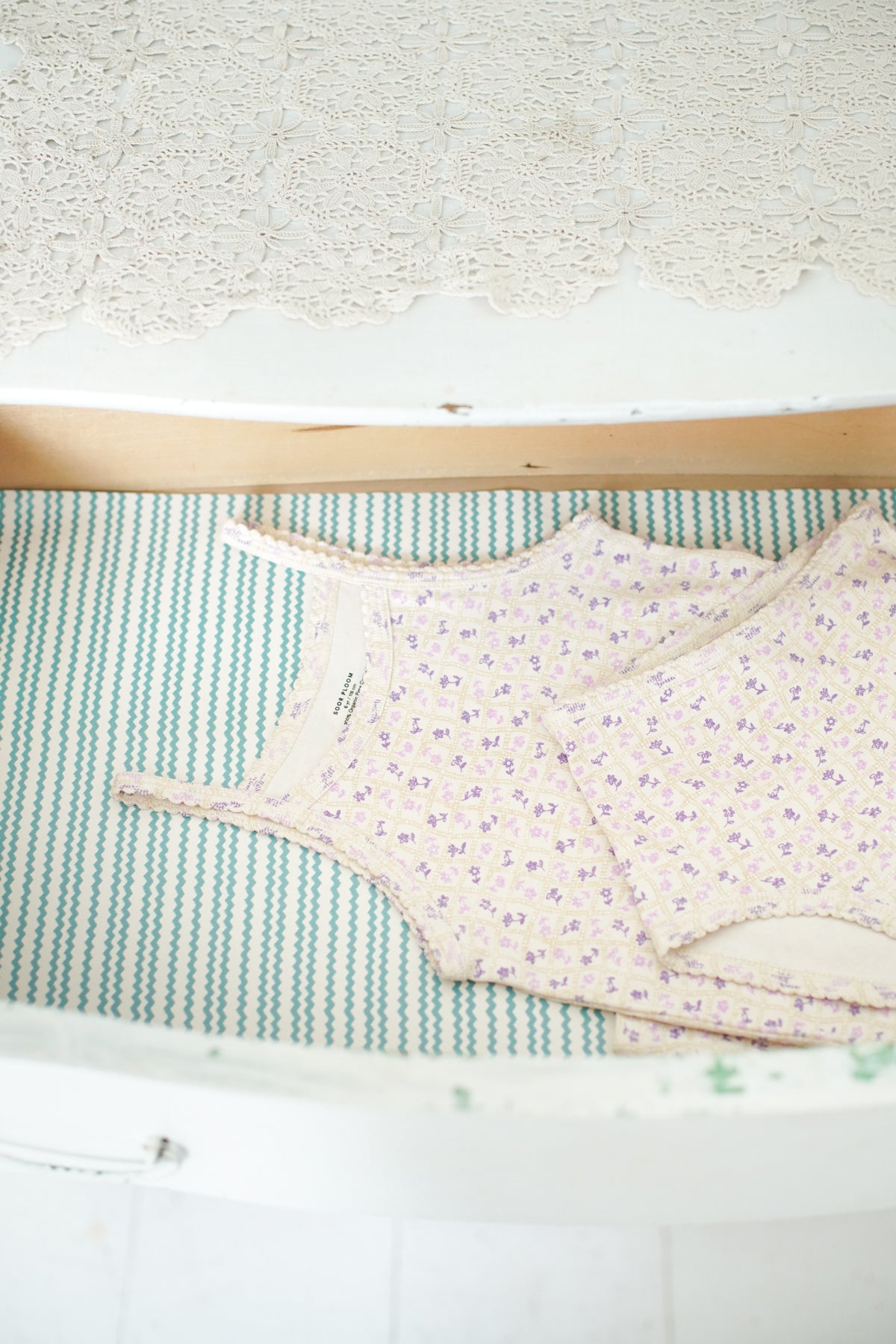 Flower Press Print, Soy