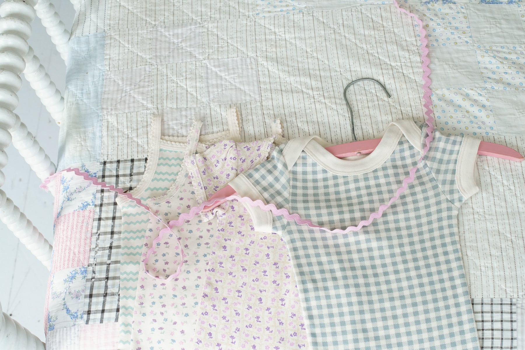 Bubble Pointelle / Flower Press Print, Soy