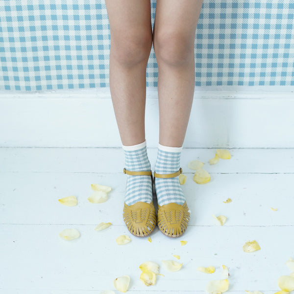Gingham Sock Set