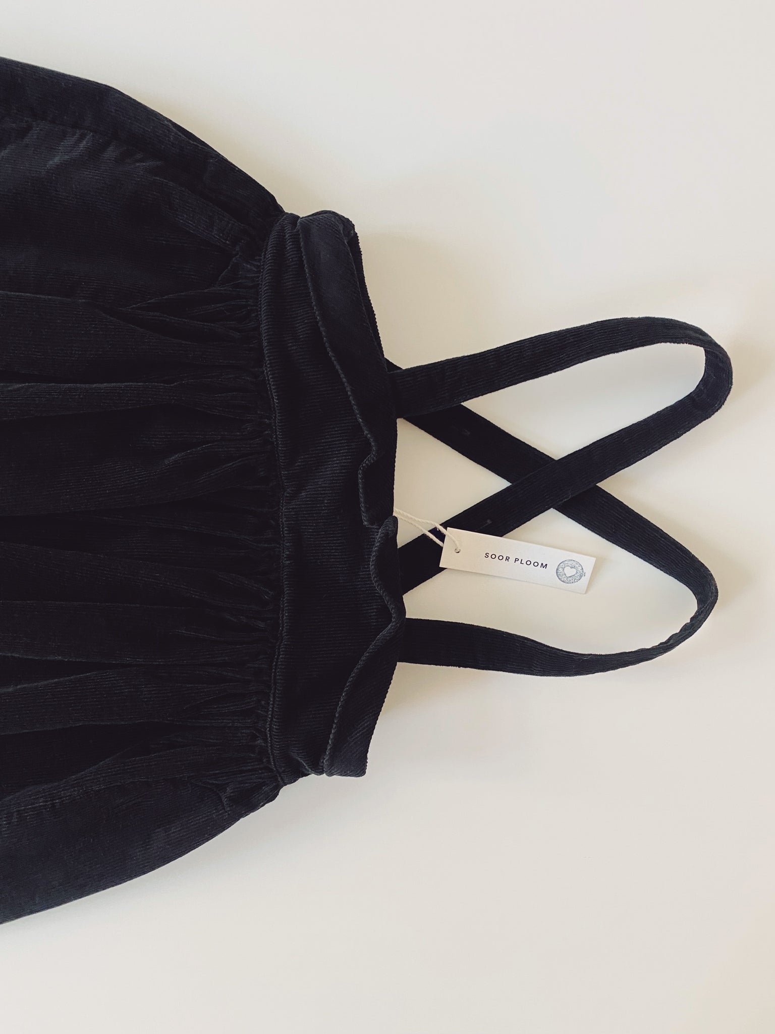 Enola Pinafore, OverDye Black