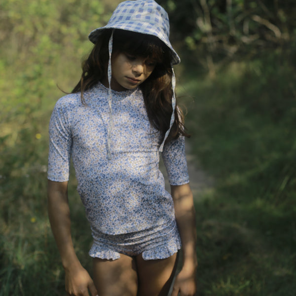 Rashguard, Menagerie Print, Blueberry*