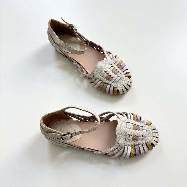 Huarache, Sandal, Linen, Mix, Size 29