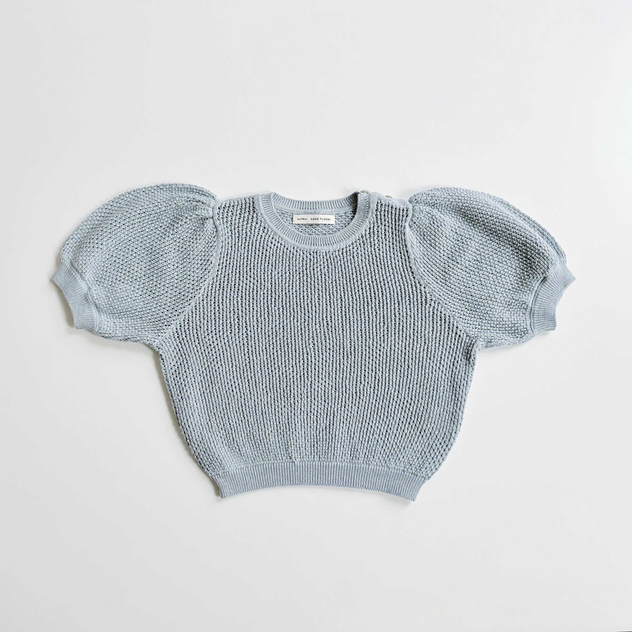 Mimi Knit Top, Azul, Size 6
