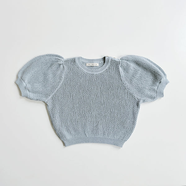 Mimi Knit Top, Azul, Size 6