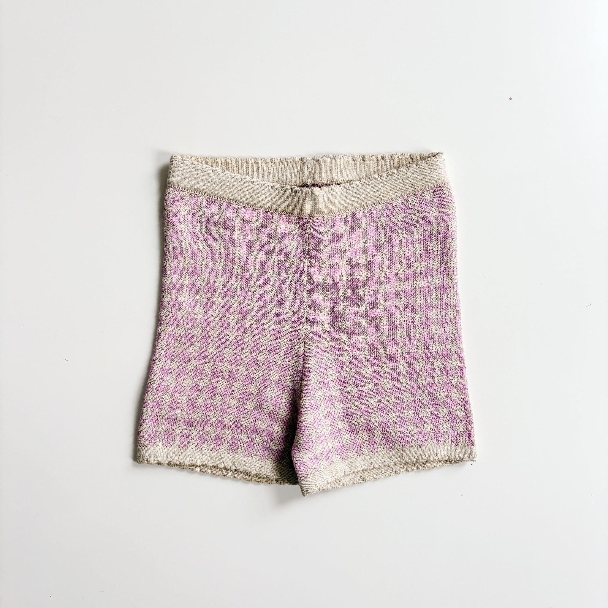 Lacey Short, Gingham, Bubble, Size 6