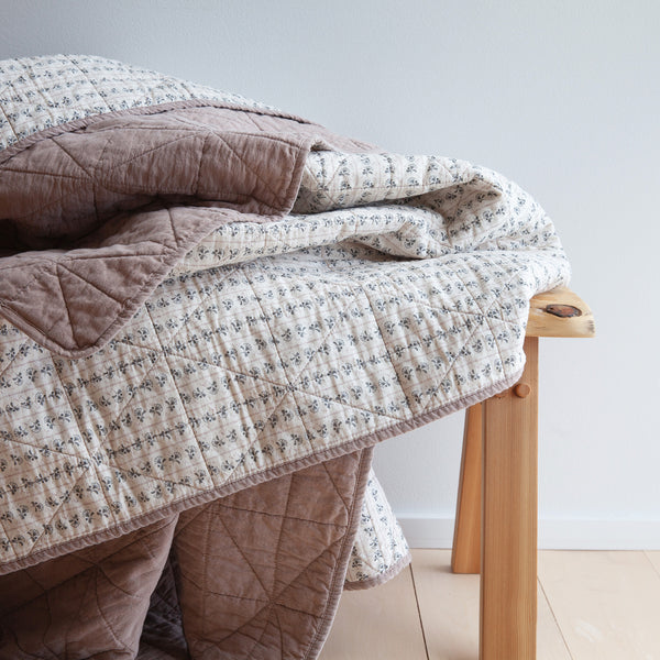 Quilted Throw Blanket