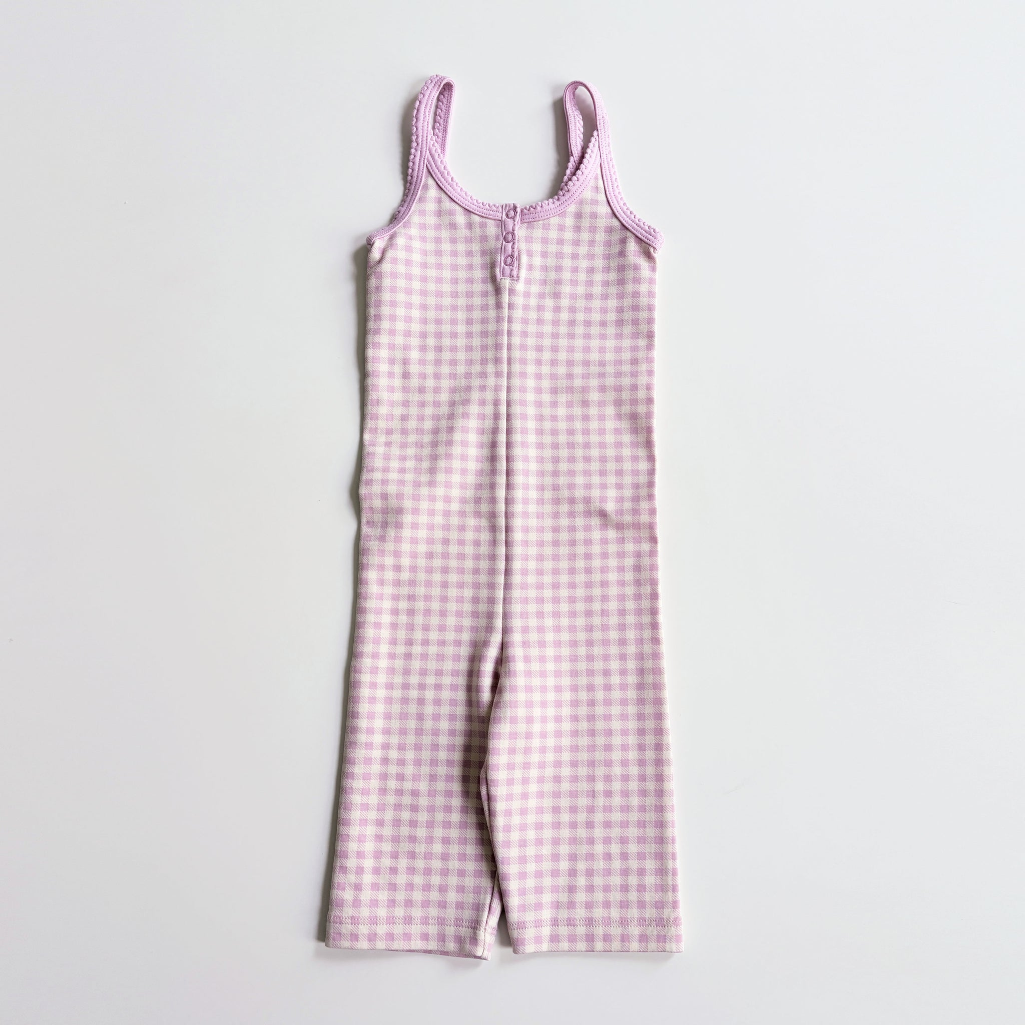 Favorite Bodysuit, Gingham Print, Bubble, Size 6