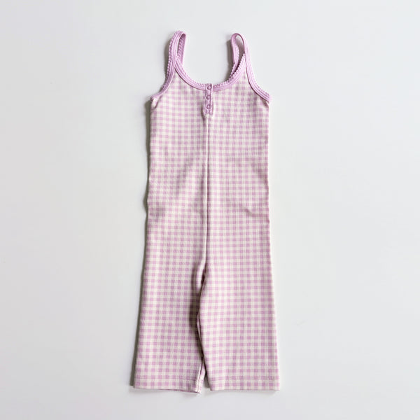 Favorite Bodysuit, Gingham Print, Bubble, Size 6