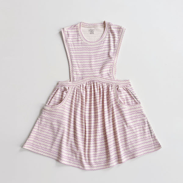 Dunes Dress, Ric Rac Print, Pansy, Size 6
