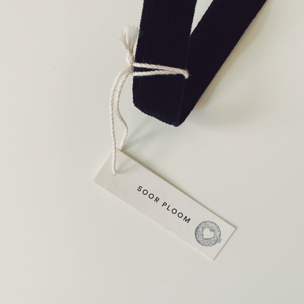 Enola Pinafore, OverDye Black