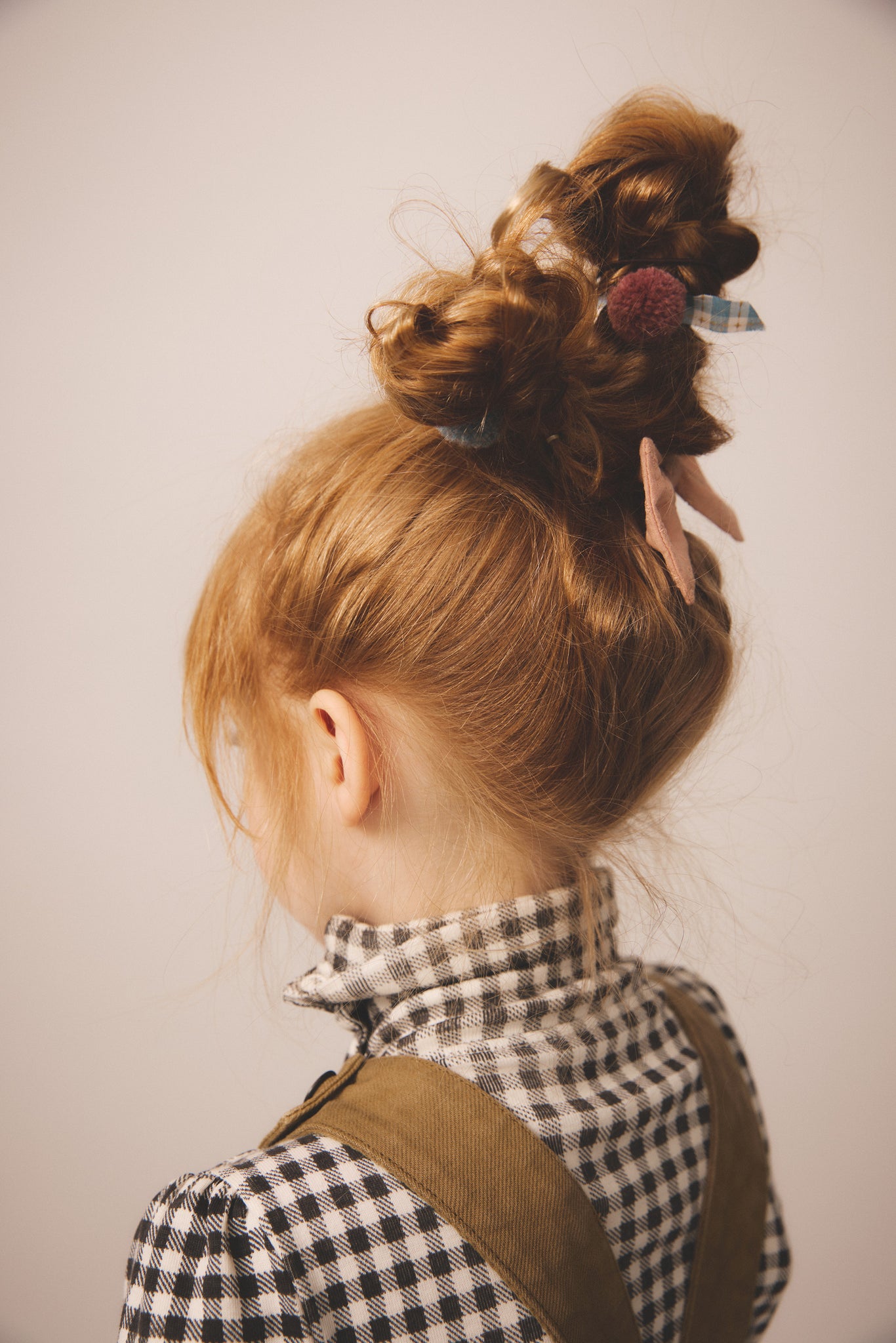 Gingham Print, Shale