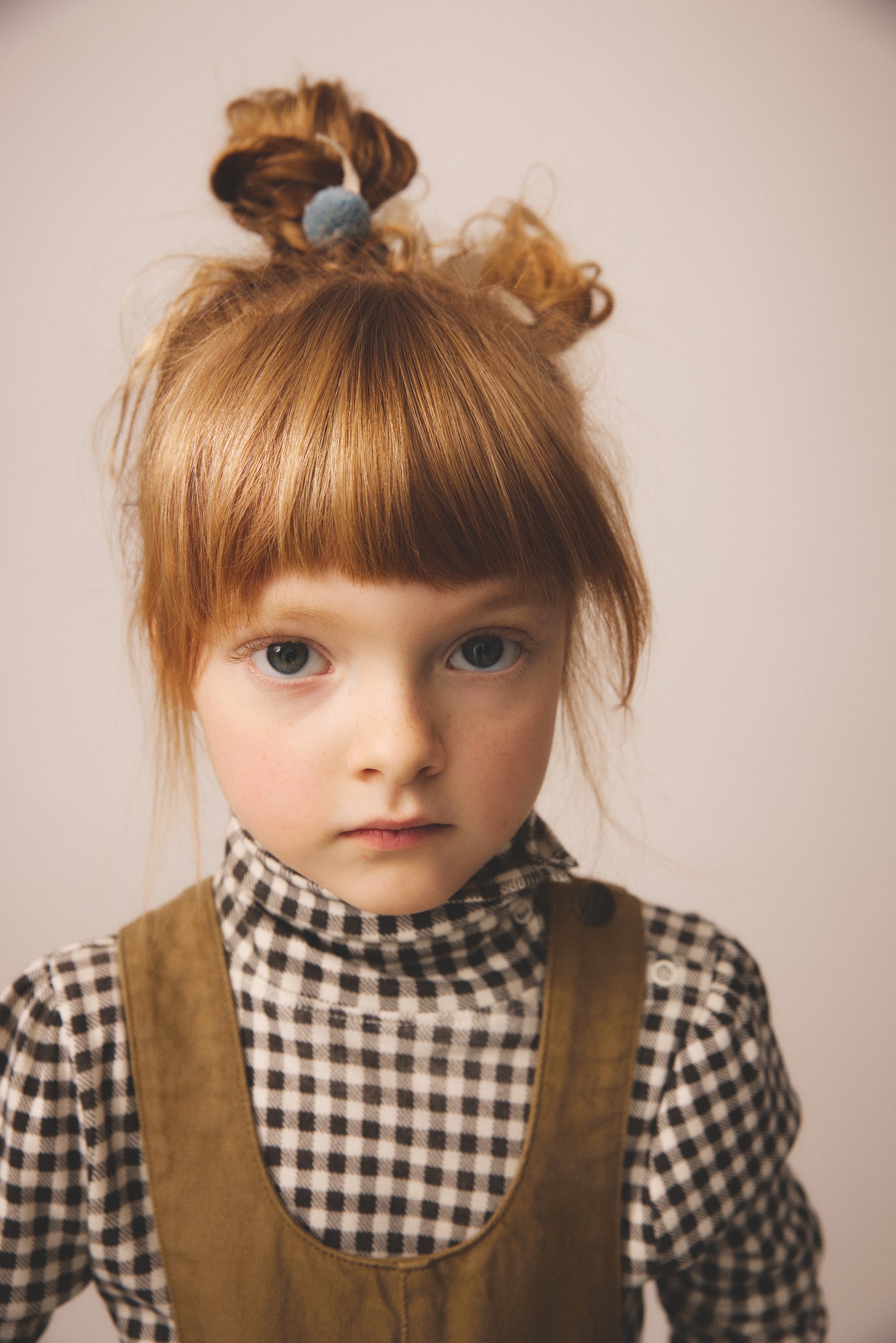 Gingham Print, Shale