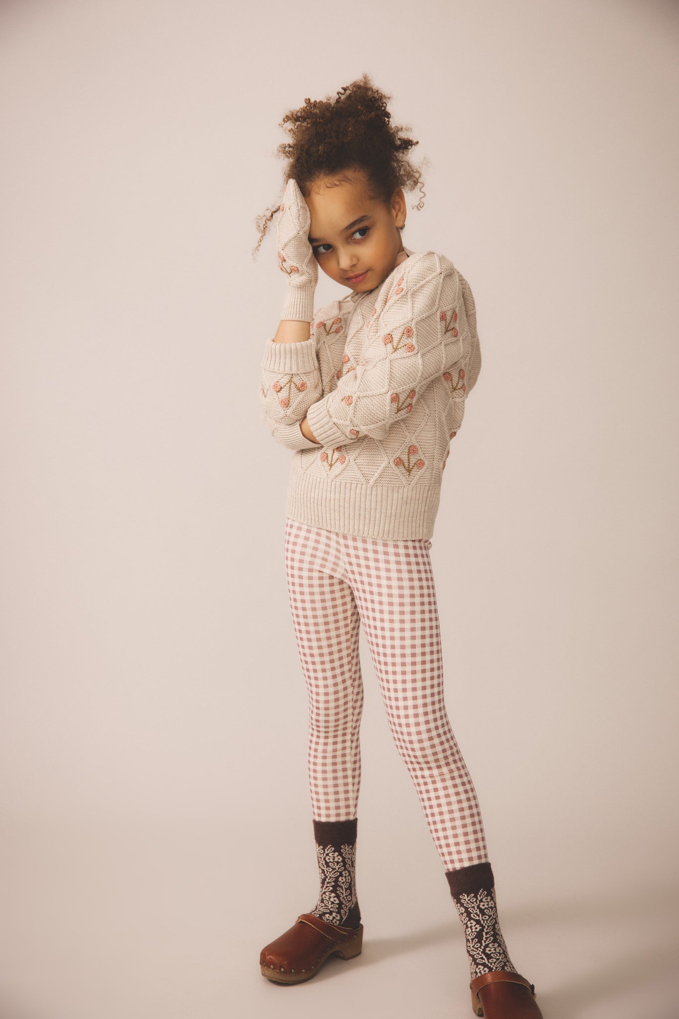 Gingham Print, Cherry
