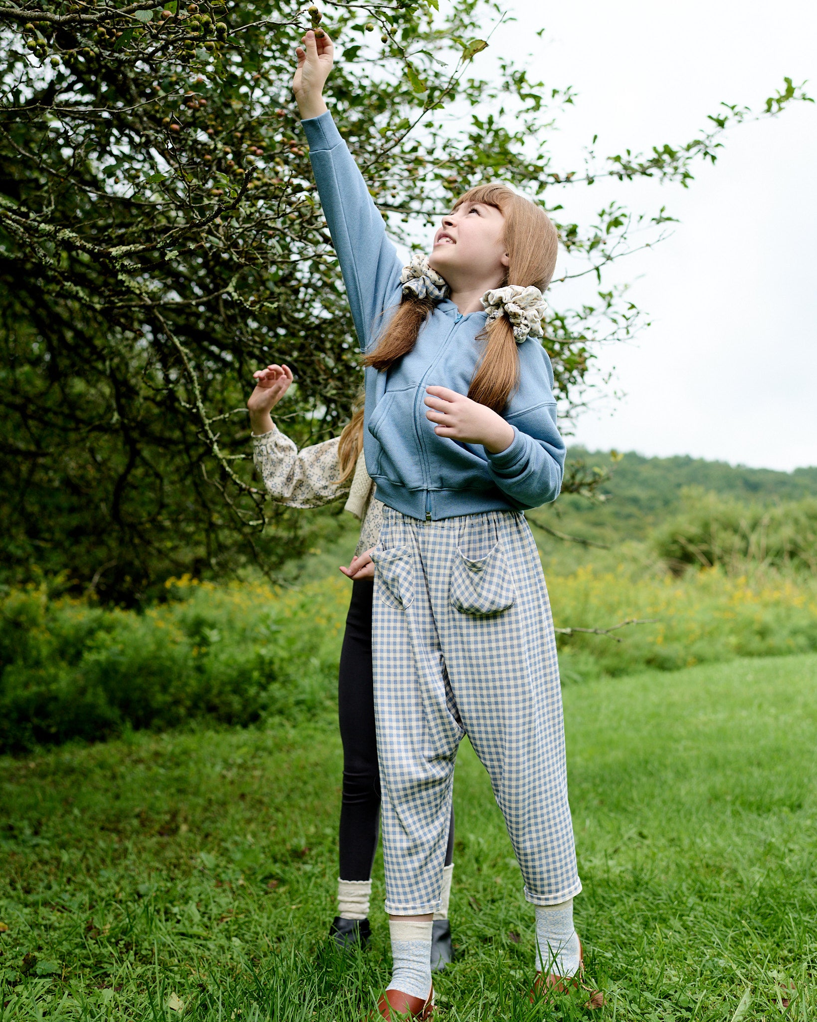 Gingham Print, Powder